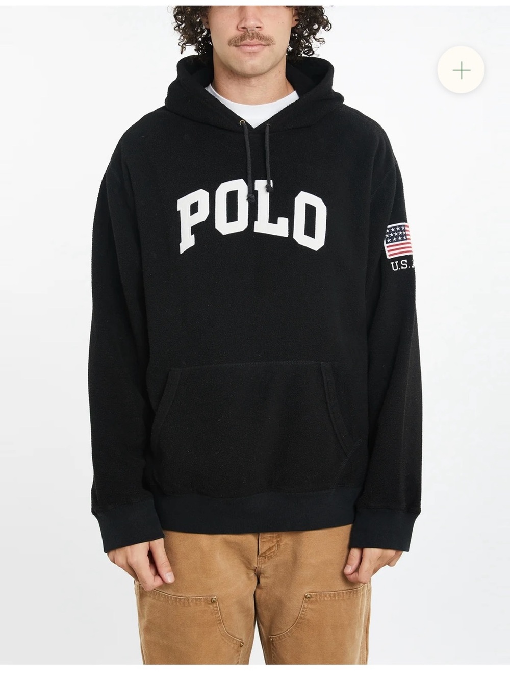 NWT Polo Ralph Lauren Americana Fleece Hoodie - XL